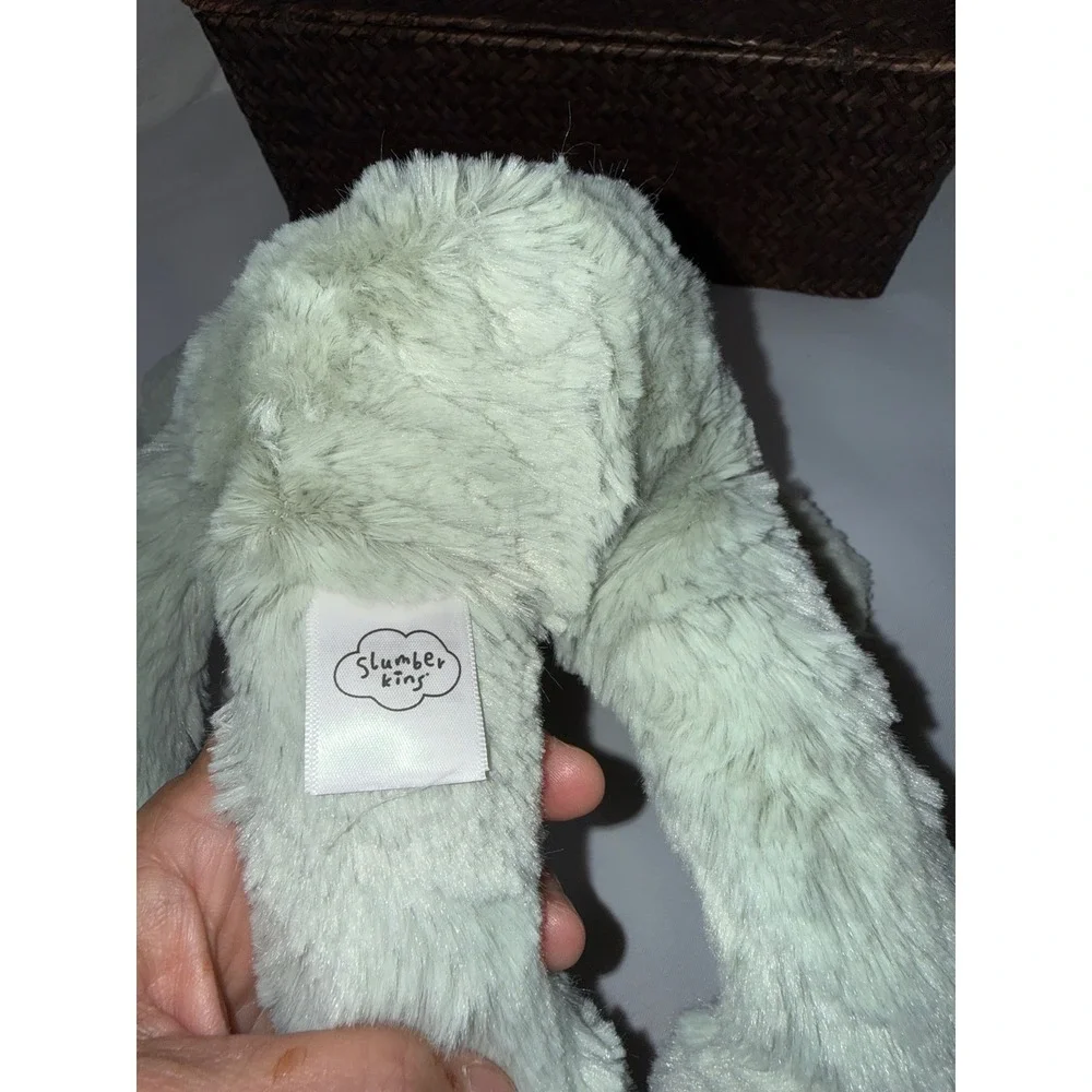 Slumberkins Alpaca‎ Snuggler Sage Green Plush Stuffed Animal Toy Soothing Cuddle
